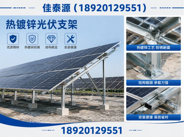 西青区光伏支架解决方案展示图